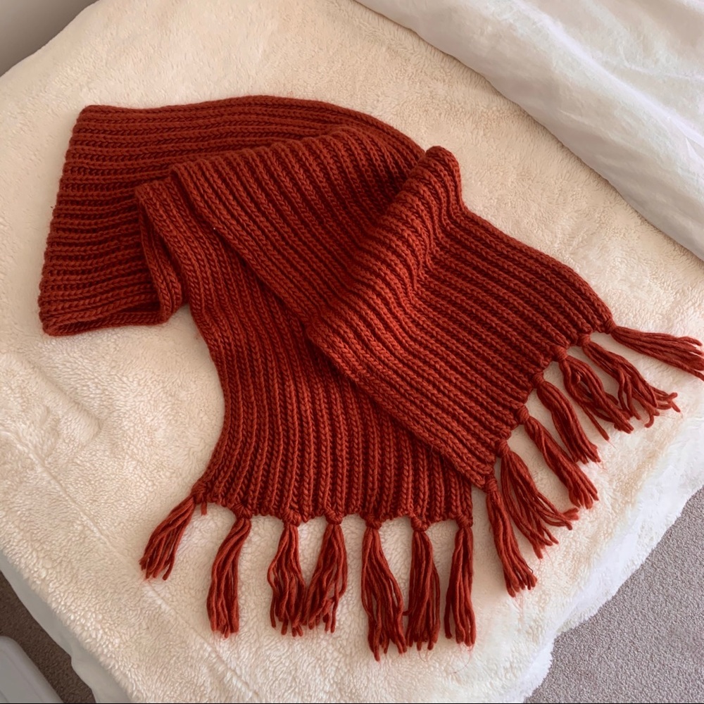 Orange scarf